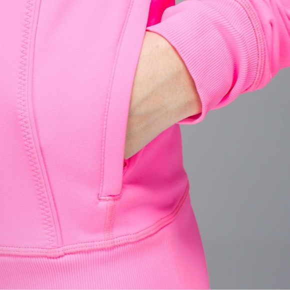 Lululemon Nice Asana Jacket in Zing Pink Light Size 4 - Picture 7 of 13